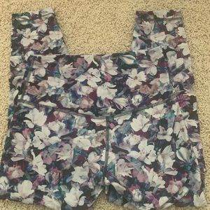 Lululemon floral leggings